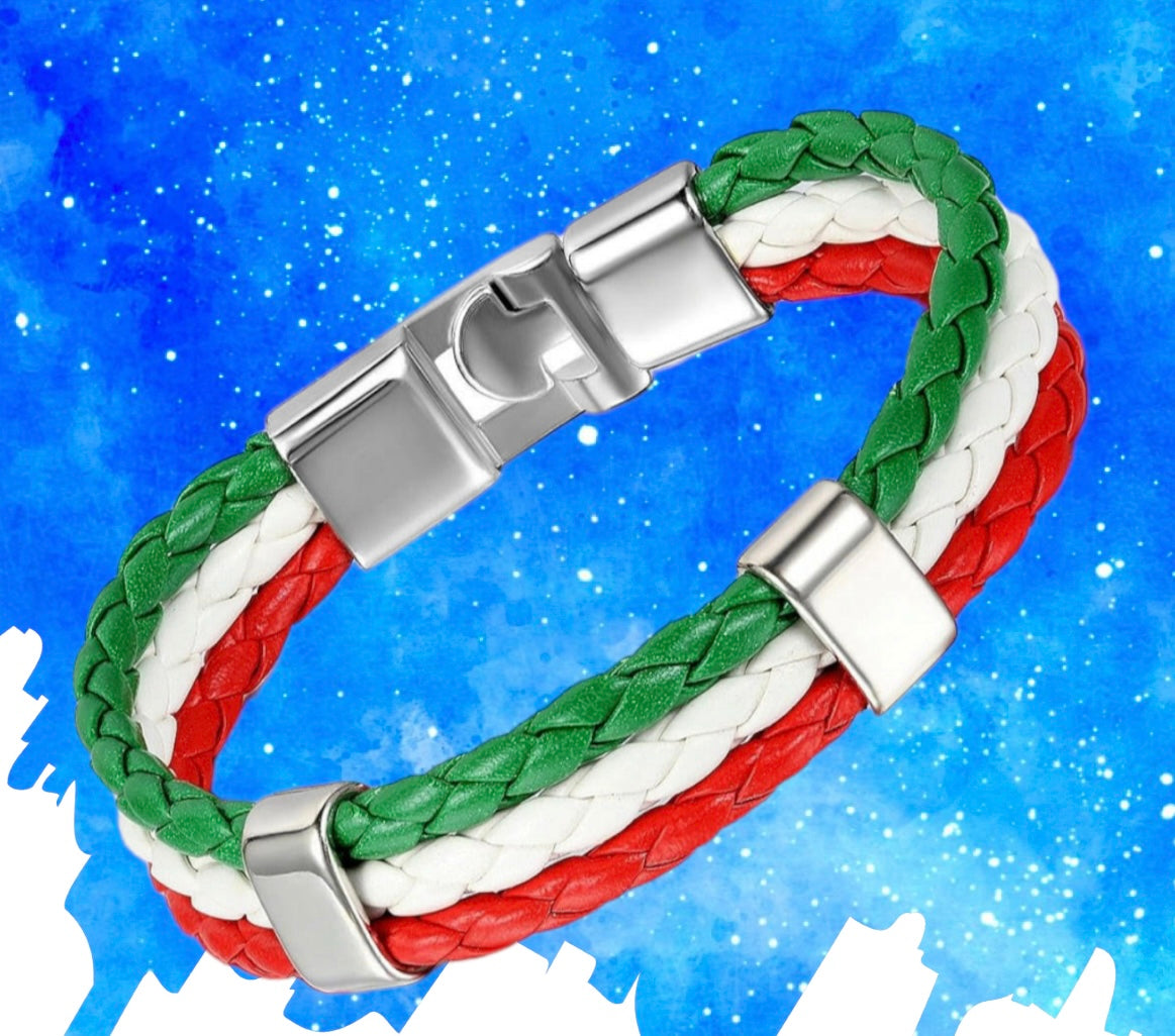 1 geflochtenes Armband aus Italien – italienisches Armband – Italia-Armband