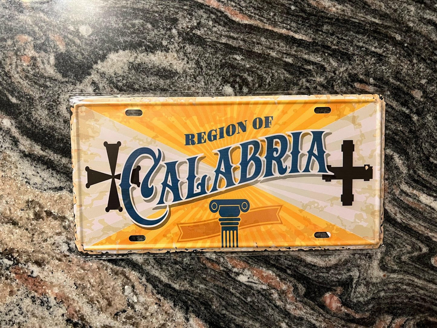 Calabria Metal Tin Sig.