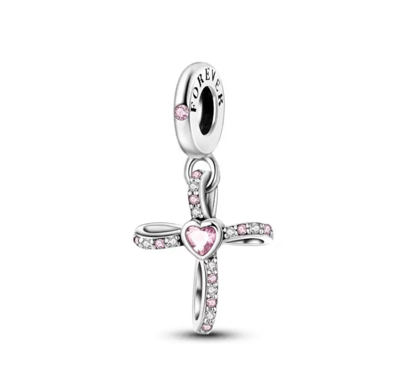 925 Silver Cross Charm