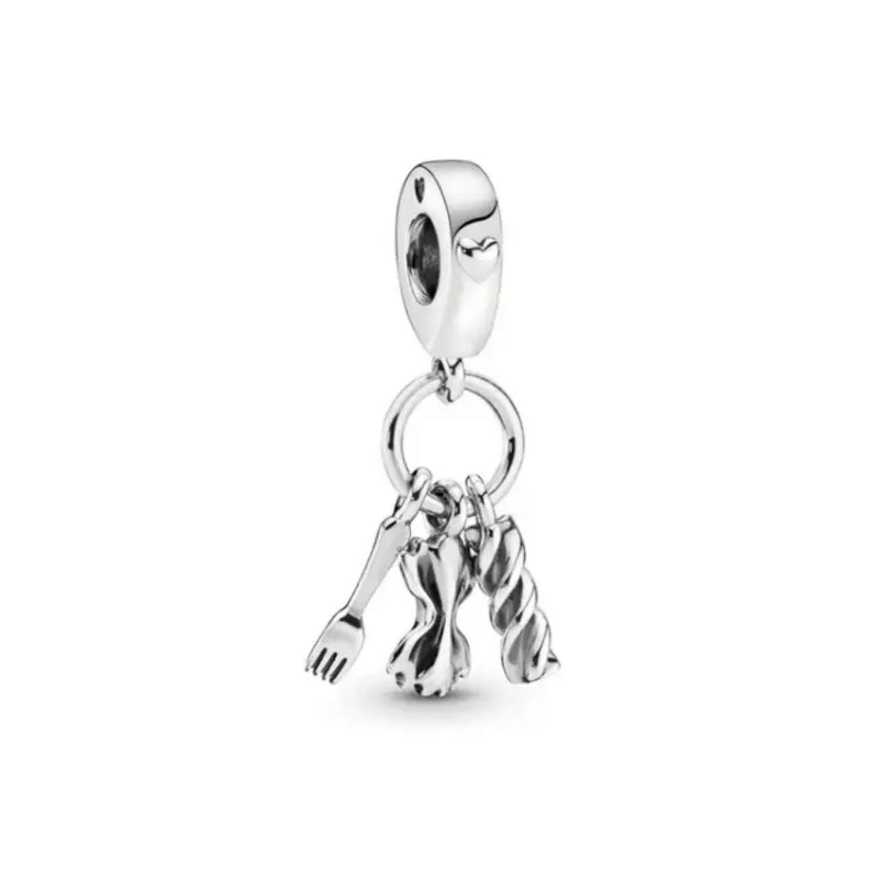 925 Silver Pasta Charm.
