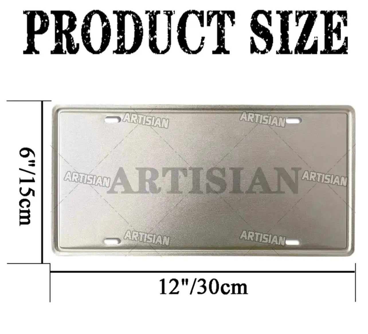 SICILIA Lettering Metal Tin Sign.