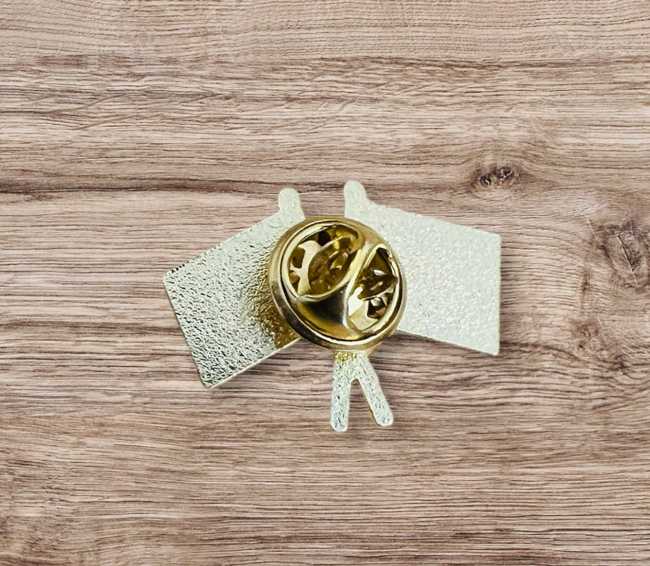 1 American Italian Flag Pin - Italian American Pin