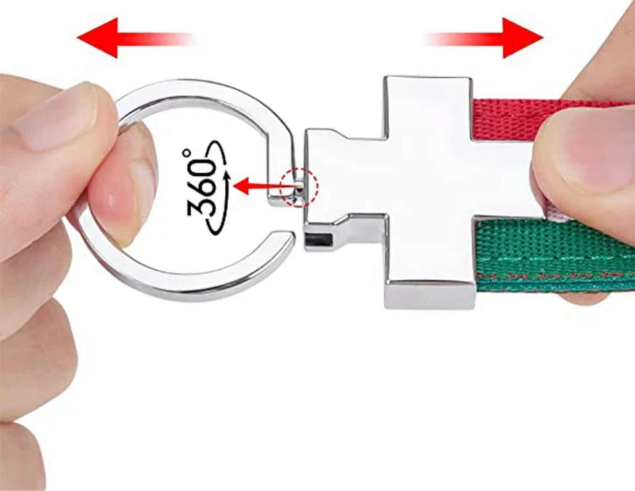 Italian Keychain - Italy Flag Keychain.