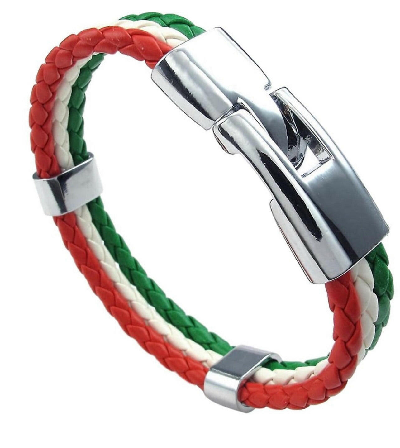 1 Italy Braided Bracelet - Italian Bracelet - Italia Bracelet.