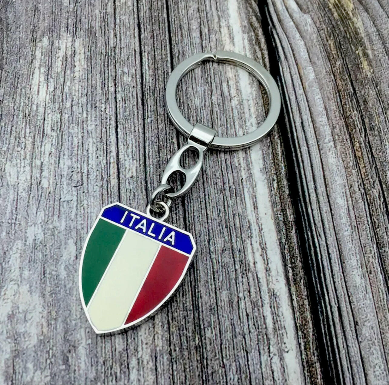 Italy Keychain - Italia Keychain - Italian Keychain.