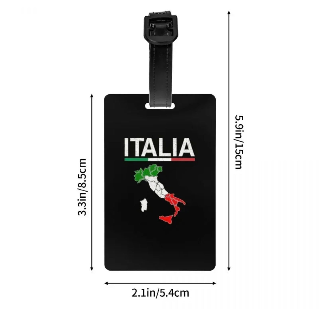 Italia Luggage Tag.