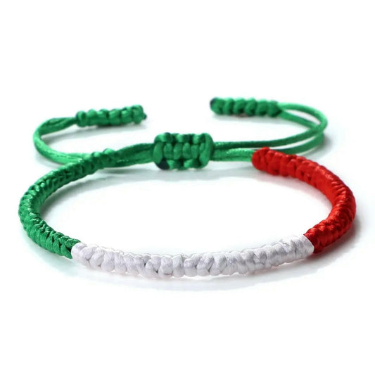 Hand-braided Italy Bracelet.