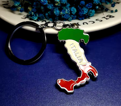 1 Italy Boot Keychain