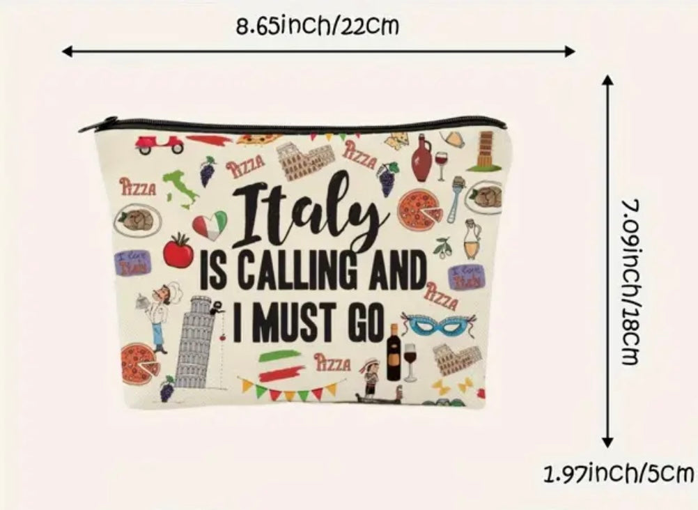 Cosmetic Italy Travel Pouch