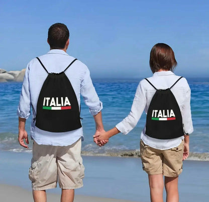 Italia Drawstring Bag.