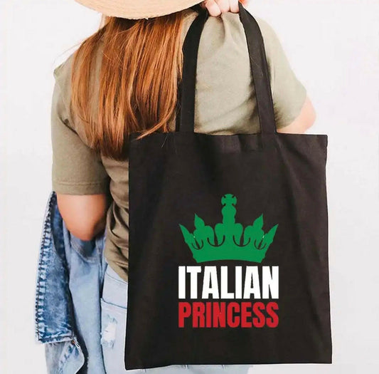 Italian Princess Canvas Bag.