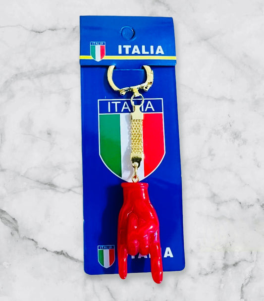 1 Italian Hand Malocchio Keychain