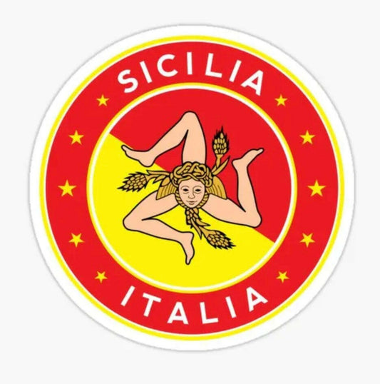Sicilia 4-inch Sticker.