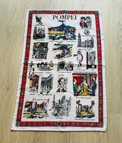 Pompeii Dish Towel