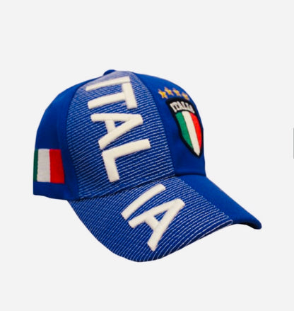 1 KIDS Blue Italia Baseball Cap for Kids