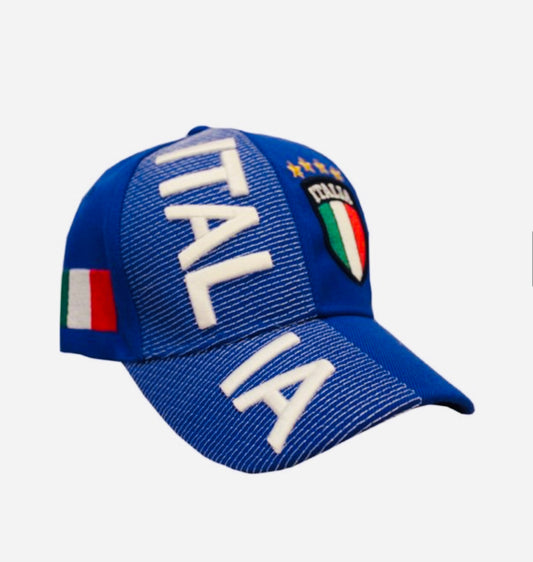 1 KIDS Blue Italia Baseball Cap for Kids