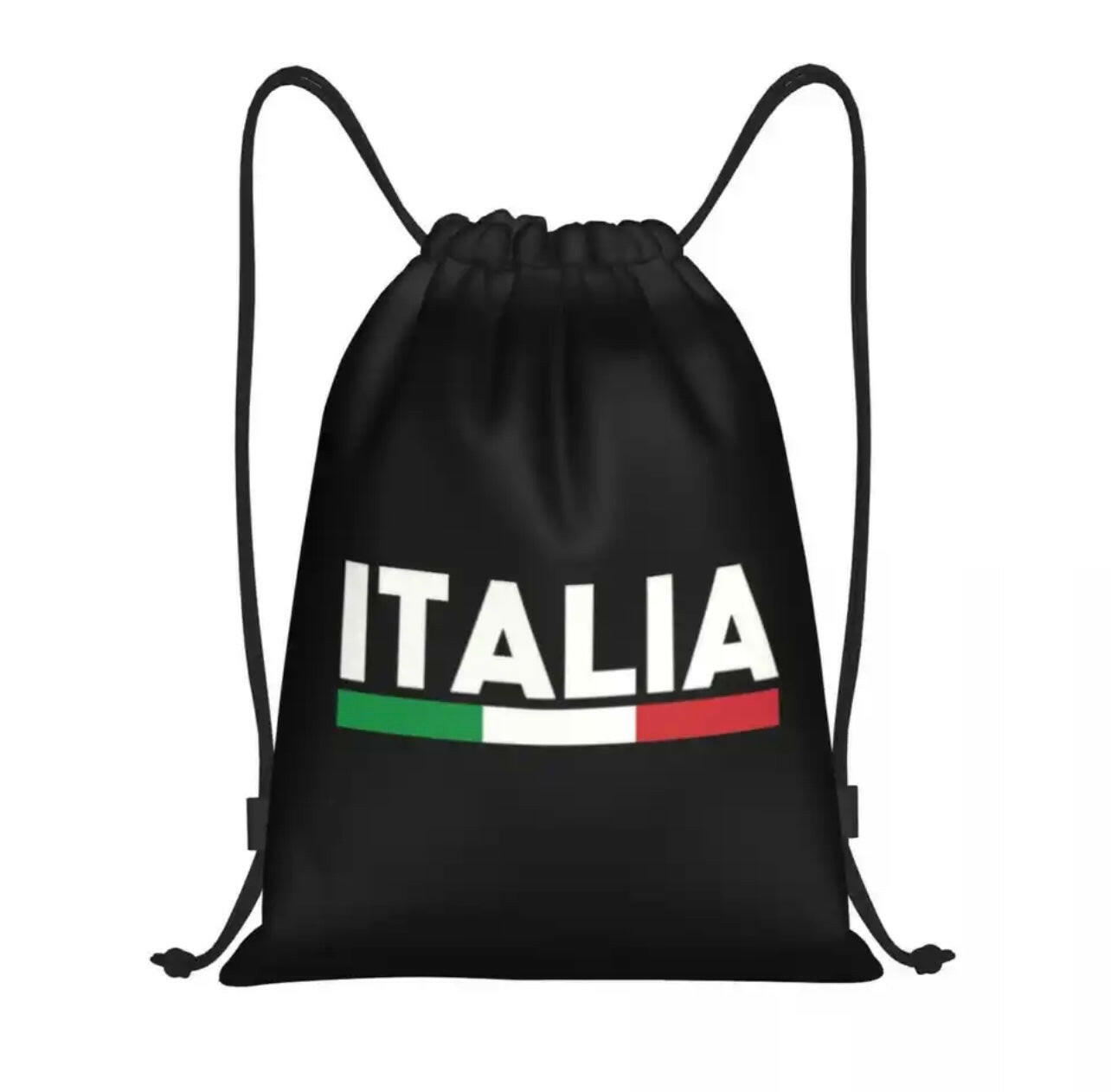 Italia Drawstring Bag.