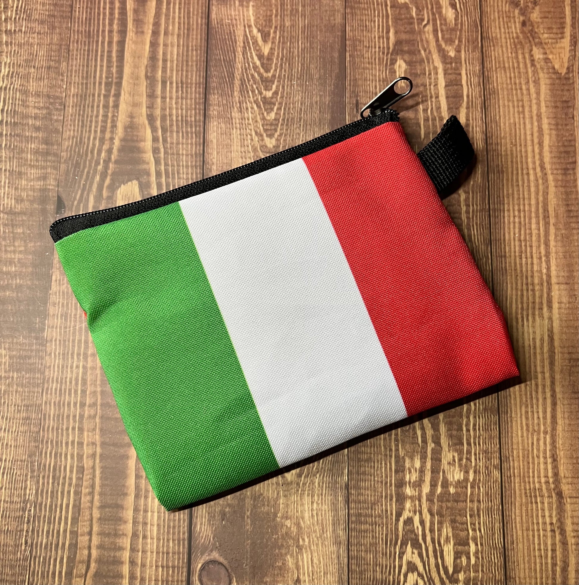 Italy Flag Coin & Card Wallet.