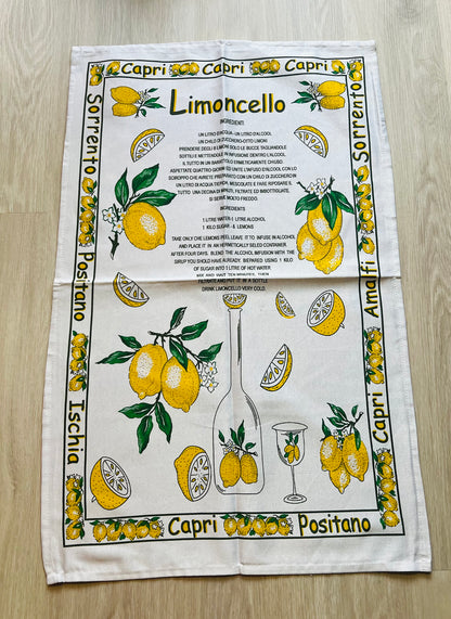 Limoncello Dish Towel - Limoncello Dishcloth