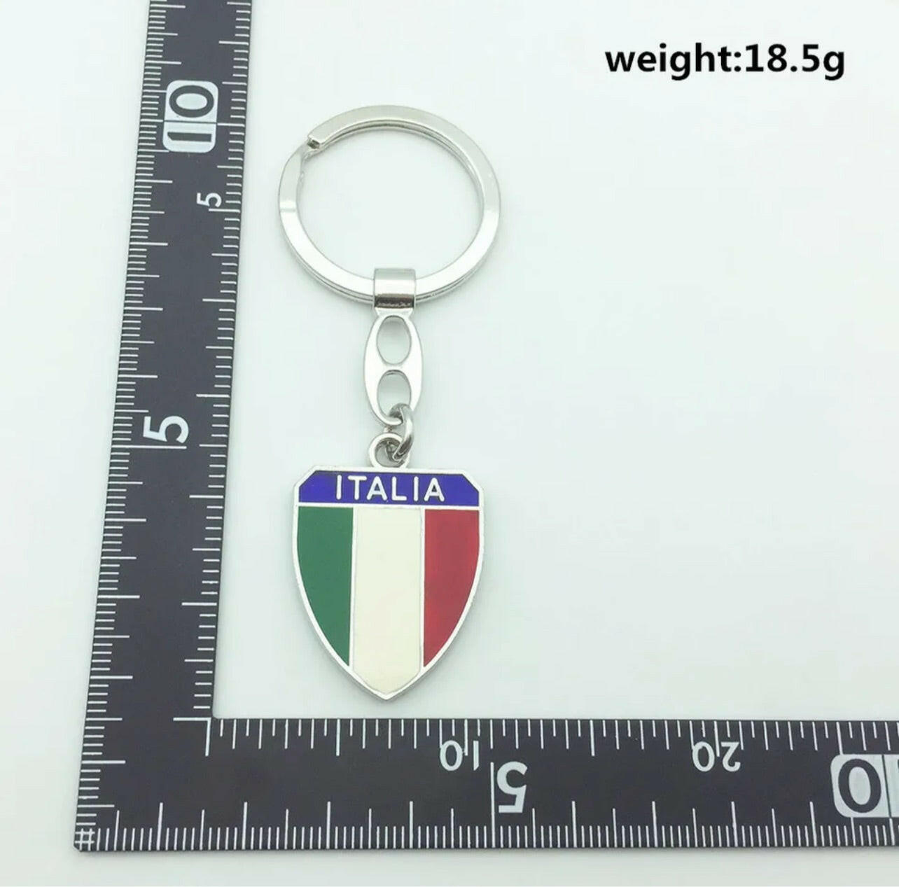 Italy Keychain - Italia Keychain - Italian Keychain.
